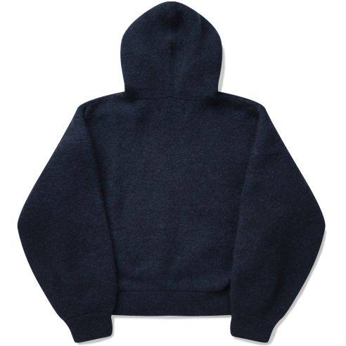 Seventh Alpaca Knit V2 Jakke Mørkeblå