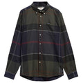 Barbour Dunoon Tartan Tailored Skjorte Navy/Mørkegrøn