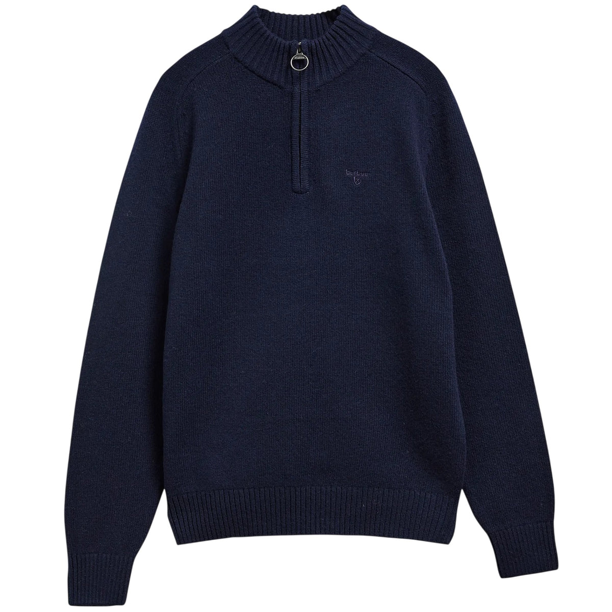 Barbour Newtown Half Zip Striktrøje Marineblå