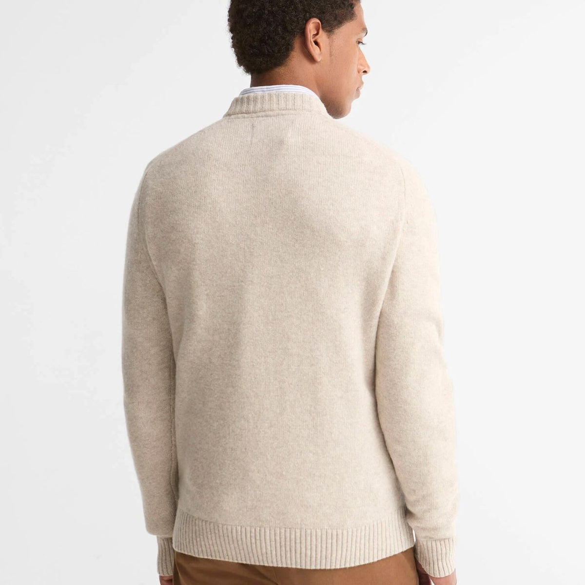 Barbour Newtown Sweater Lysegrå