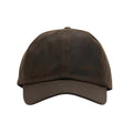 Barbour vokset kasket brun