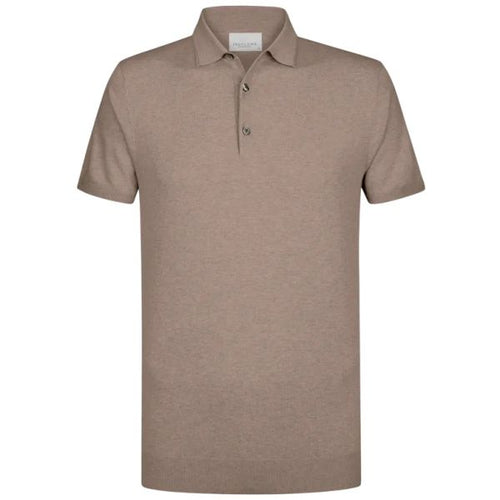 Profuomo Luxury Basic Polo Beige