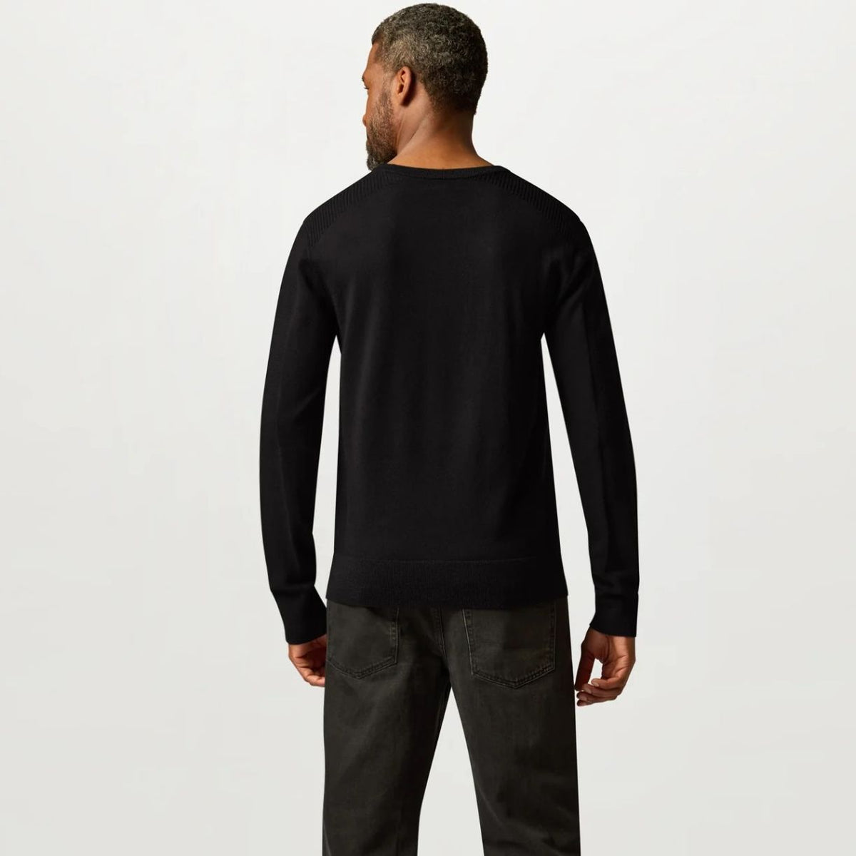 Belstaff Colden Merino Sweater Sort
