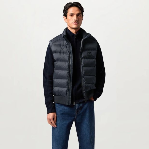 Belstaff Compound Bodywarmer Navy