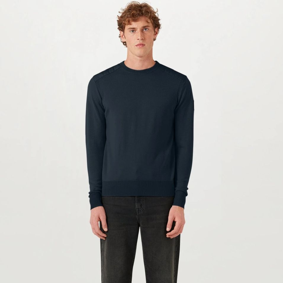 Belstaff Kerrigan Sweater Navy