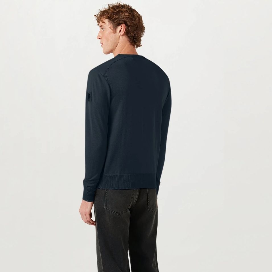 Belstaff Kerrigan Sweater Navy