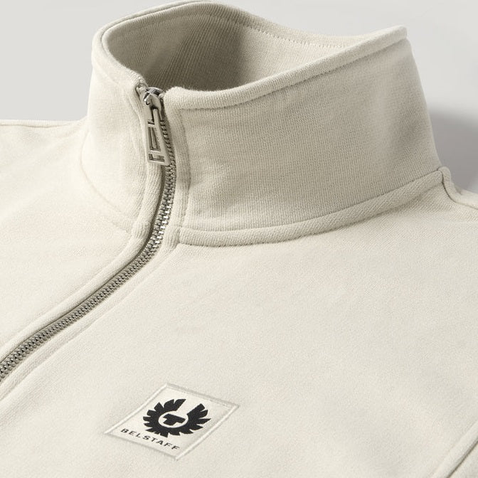 Belstaff Quarter Zip Sweater Beige