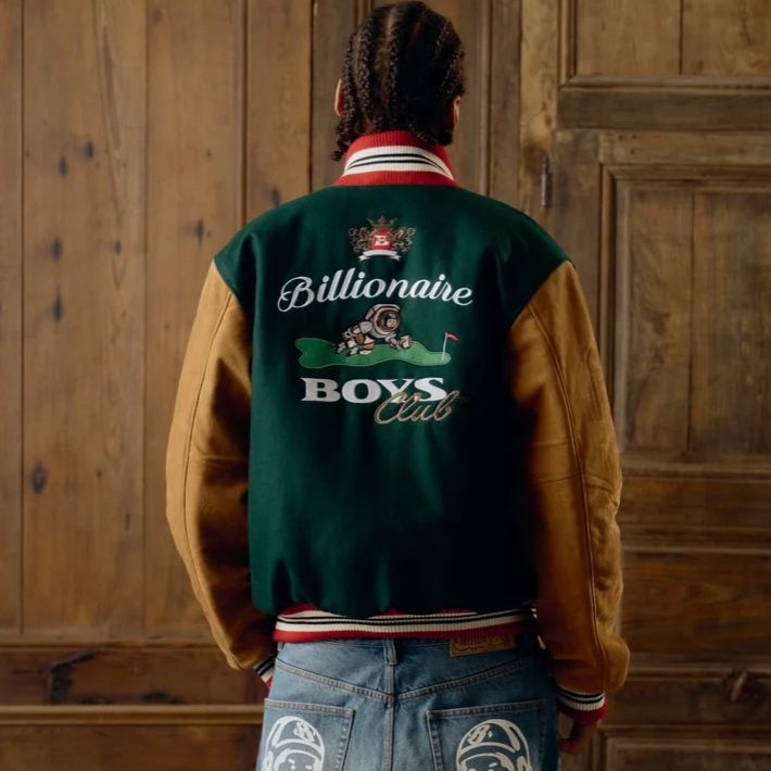 Billionaire Boys Club Astro Golf Club Varsity Jacket Mørkegrøn