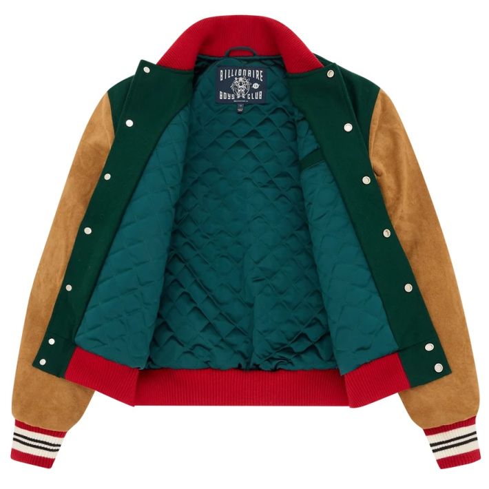 Billionaire Boys Club Astro Golf Club Varsity Jacket Mørkegrøn