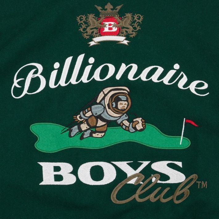Billionaire Boys Club Astro Golf Club Varsity Jacket Mørkegrøn