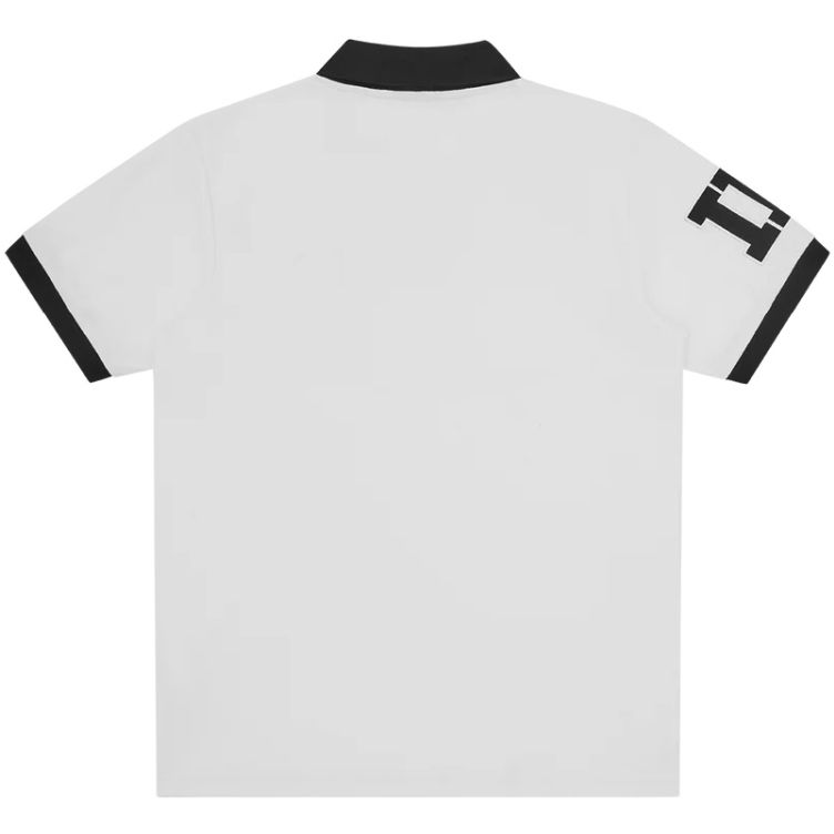 Billionaire Boys Club Script Patch Polo Hvid