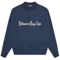 Billionaire Boys Club Signature-trøje med krave marineblå