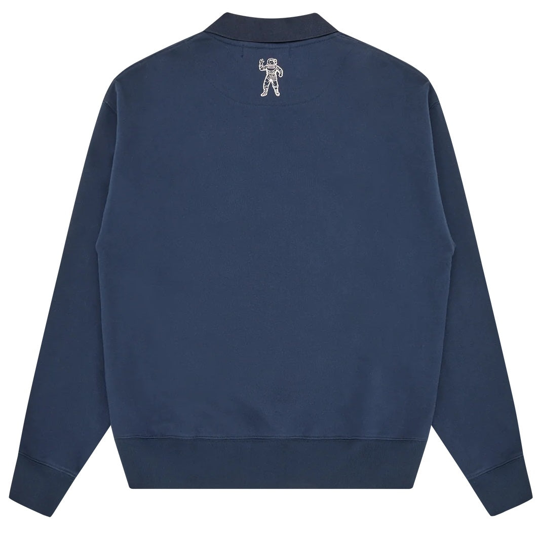 Billionaire Boys Club Signature-trøje med krave marineblå