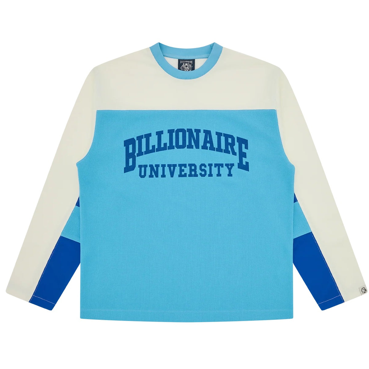 Billionaire Boys Club University Hockey langærmet T-shirt blå