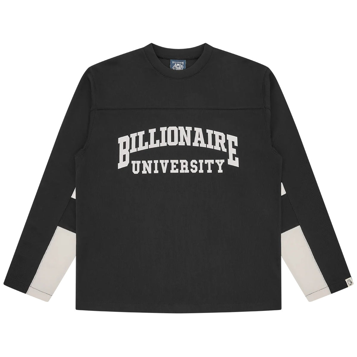 Billionaire Boys Club University Hockey langærmet T-shirt Sort