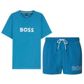 Boss RN Sommersæt Blå