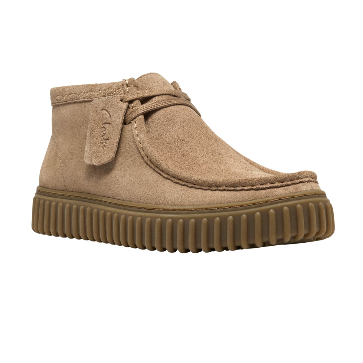 Clarks ruskind Torhill støvle beige