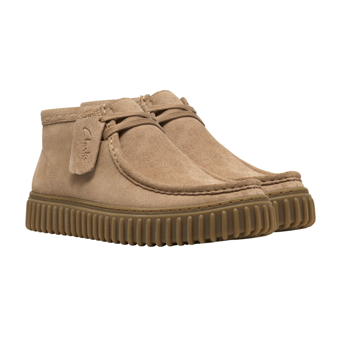 Clarks ruskind Torhill støvle beige