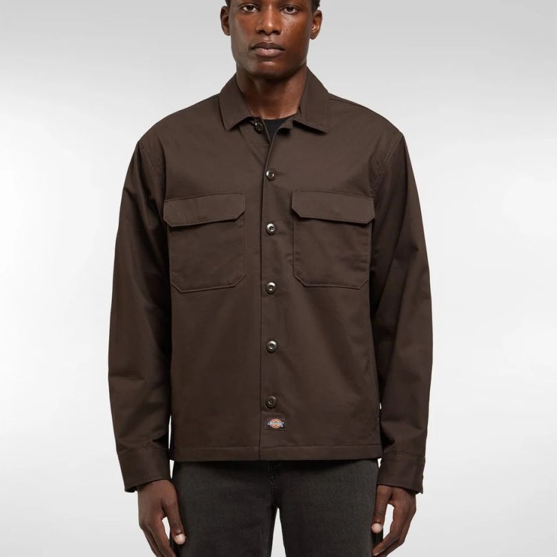 Dickies 247 Shacket Skjorte Brun