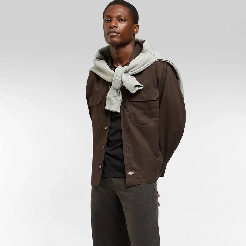 Dickies 247 Shacket Skjorte Brun