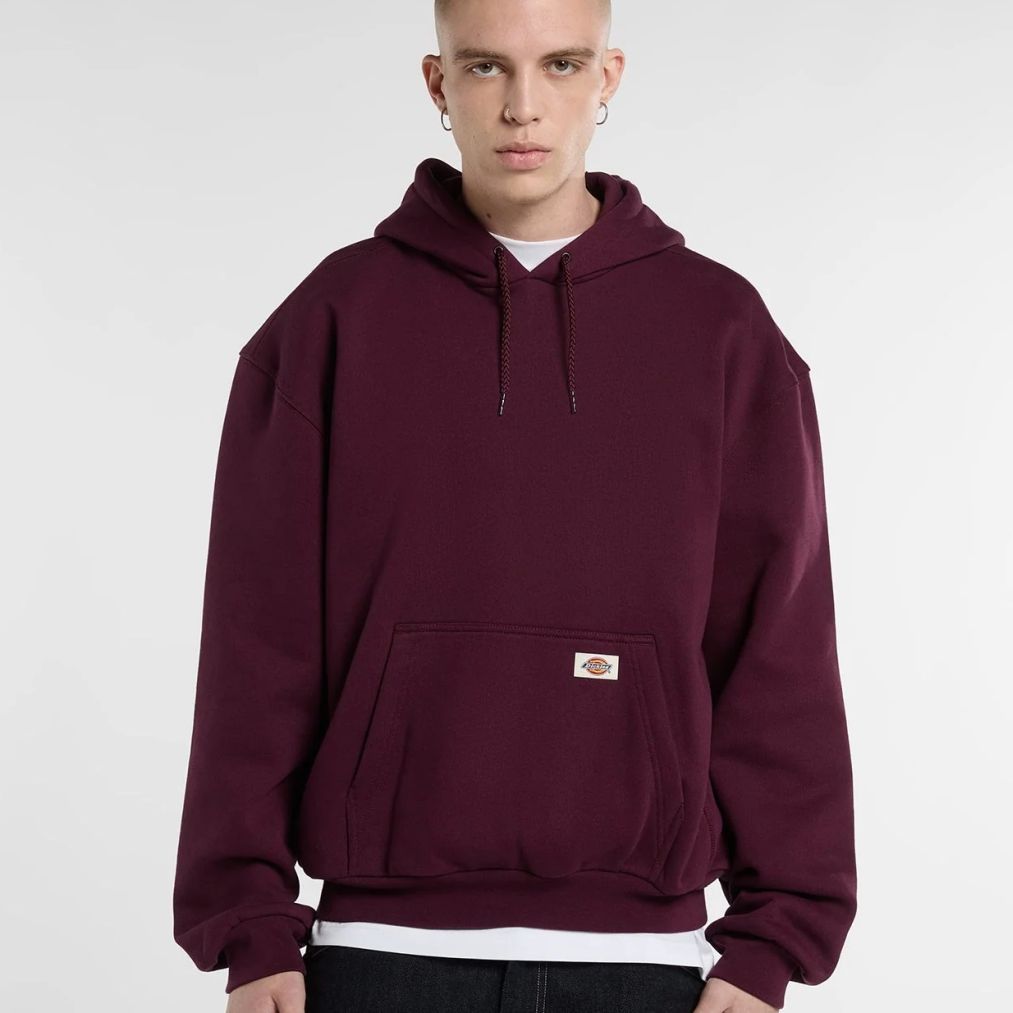 Dickies Clewiston Hættetrøje Bordeaux