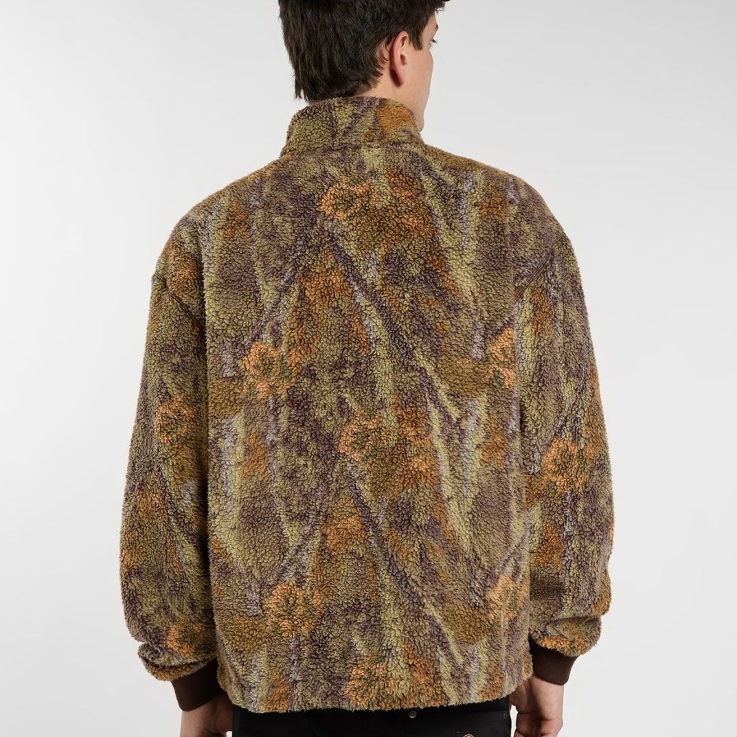 Dickies Paulden Sherpa Jakke Mørkegrøn