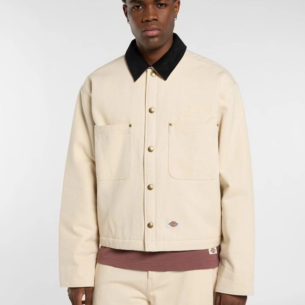 Dickies Taylor Cavalry Twill Jakke Off White