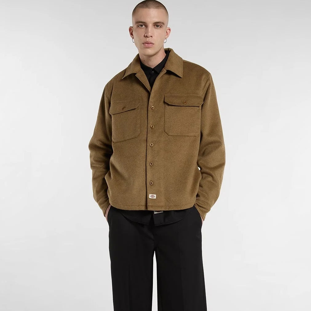 Dickies Torovada uldskjorte brun