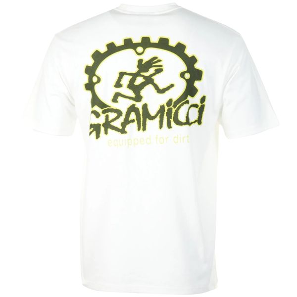 Gramicci Equipped For Dirt T-shirt Hvid