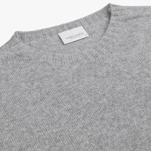 Profuomo Seamless Sweater Grijs