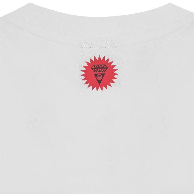 Icecream Pit Crew langærmet T-shirt Hvid