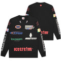 Icecream Pit Crew langærmet T-shirt sort