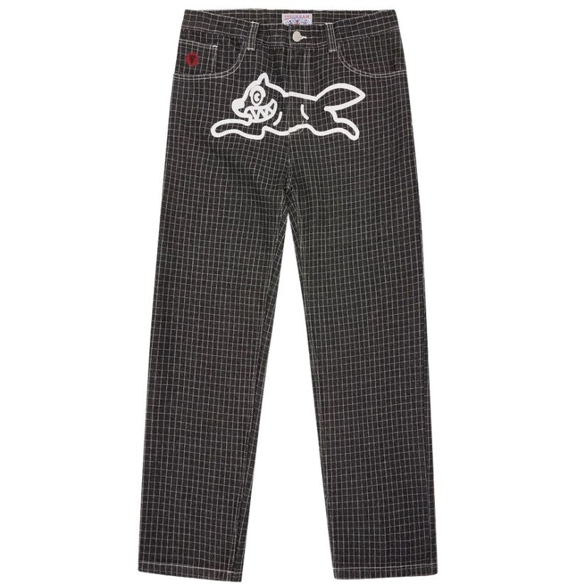 Icecream Ripstop Running Dog Double Scoop Jeans Sort