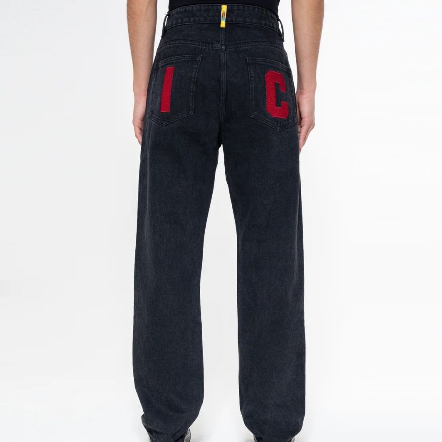 Icecream Running Dog Jeans Sort