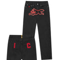 Icecream Running Dog Jeans Sort