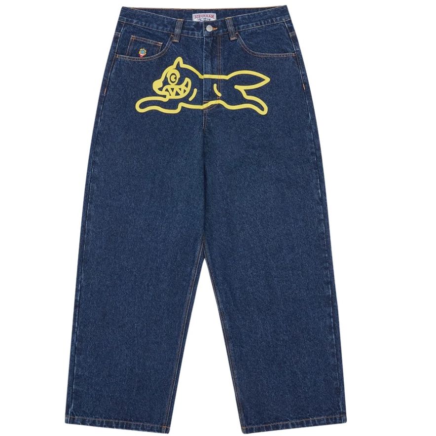 Icecream Running Dog Triple Scoop Jeans Mørkeblå