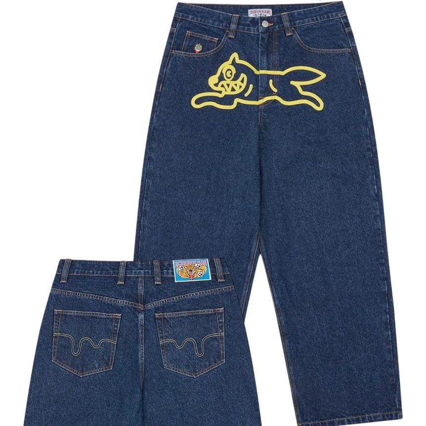 Icecream Running Dog Triple Scoop Jeans Mørkeblå