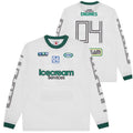 Icecream Services Mesh Langærmet T-shirt Hvid