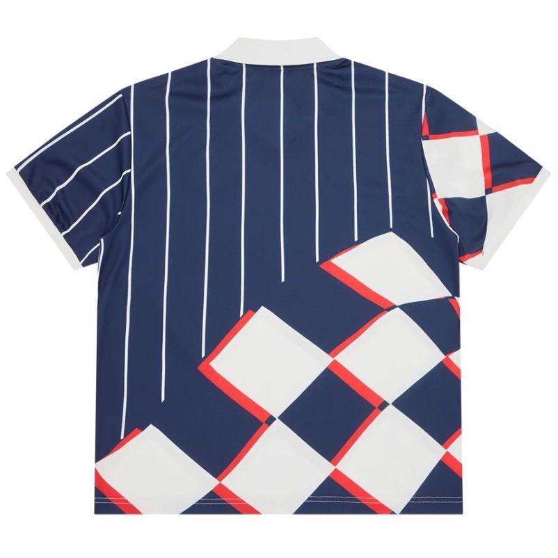 Icecream Soft Serve Fodbold-T-shirt Marineblå