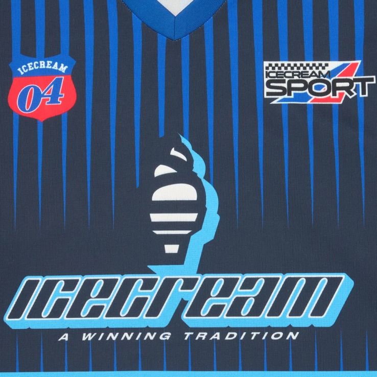 Icecream Speedway Hockey langærmet T-shirt marineblå
