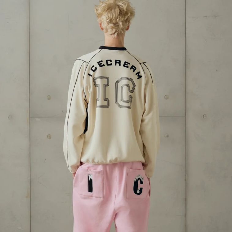 Icecream Training Langærmet T-shirt Off White