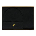 Lyle & Scott børstet vintersæt sort