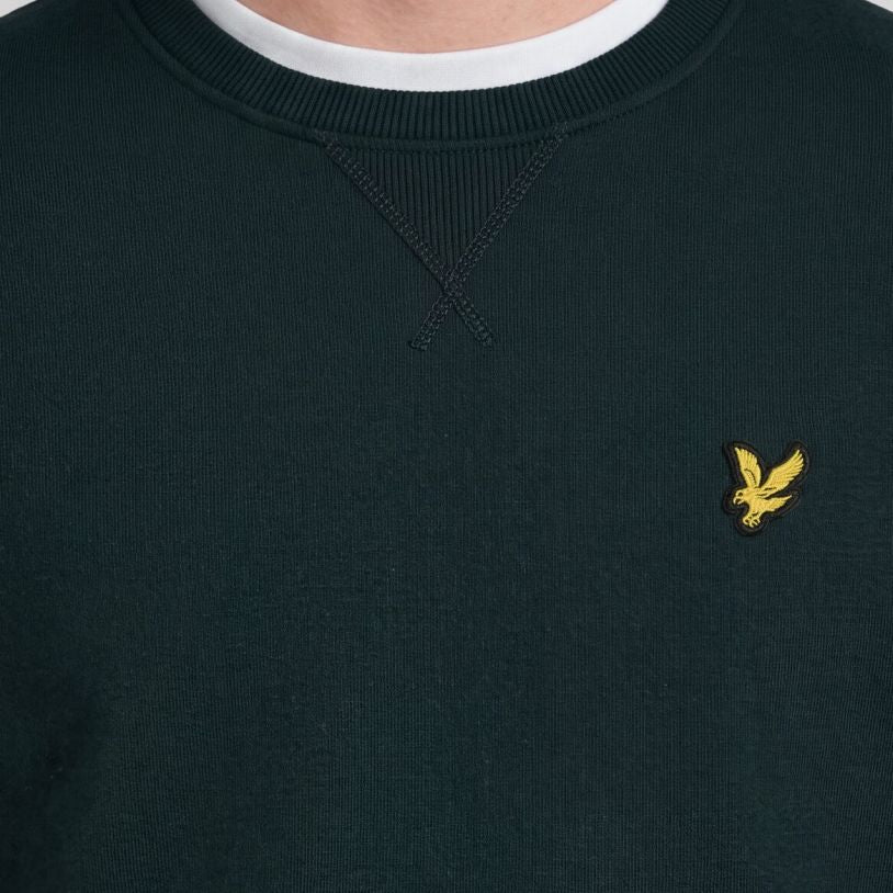 Lyle & Scott Crewneck Sweater Mørkegrøn
