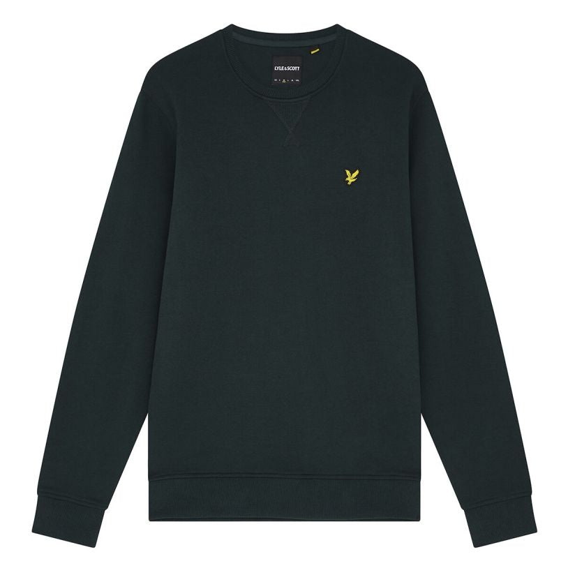 Lyle & Scott Crewneck Sweater Mørkegrøn