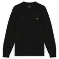 Lyle & Scott Rib Insert Sweater Sort