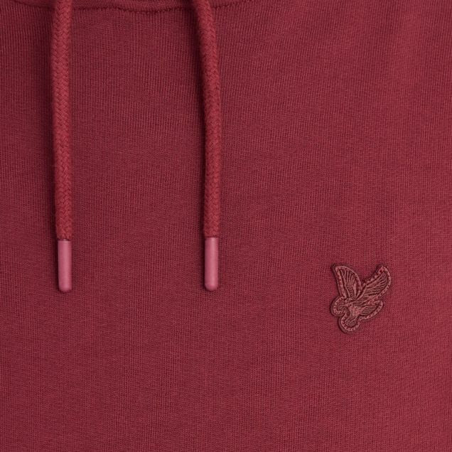 Lyle & Scott Superfine Hoodie Bordeaux