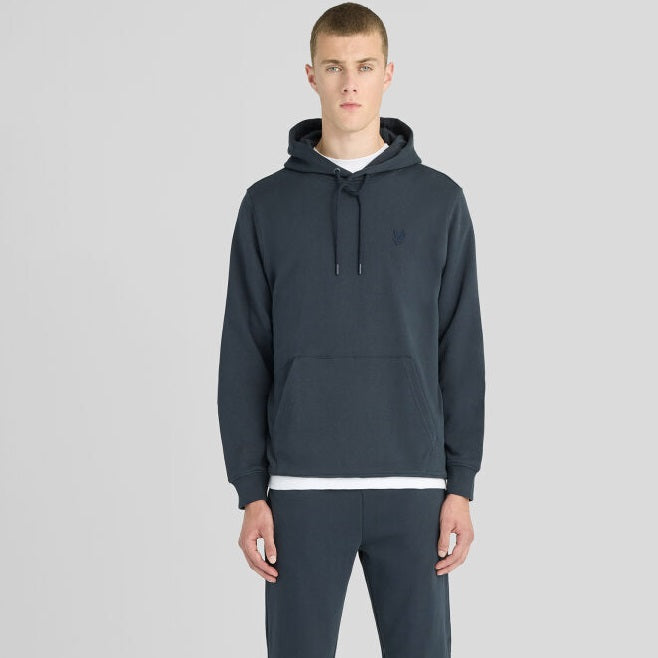 Lyle & Scott Superfine Hættetrøje Navy