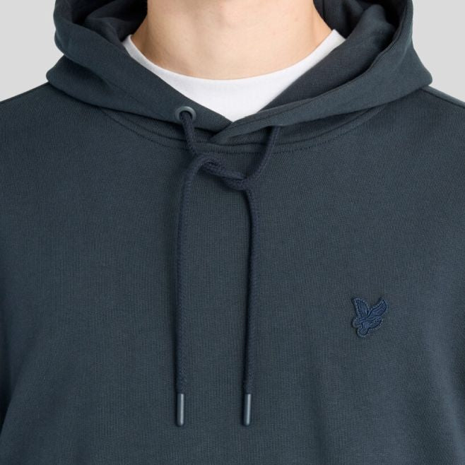 Lyle & Scott Superfine Hættetrøje Navy