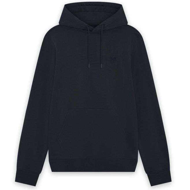 Lyle & Scott Superfine Hættetrøje Navy