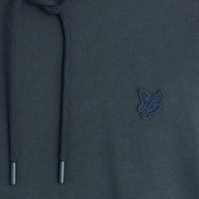 Lyle & Scott Superfine Hættetrøje Navy